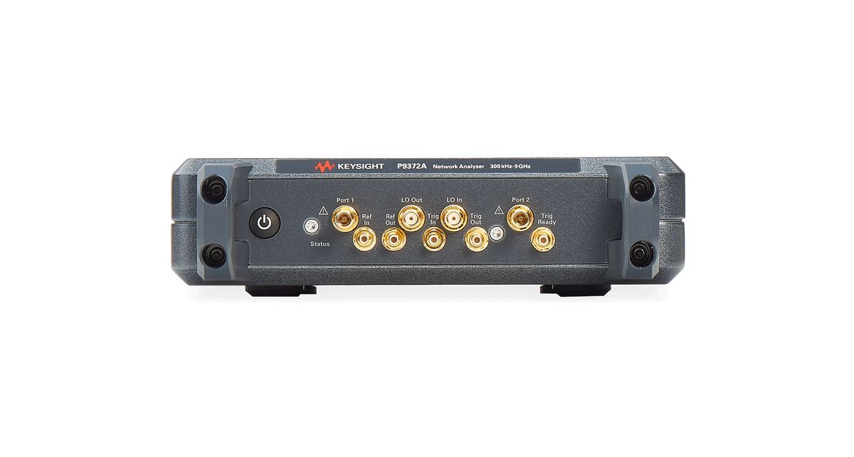 P9372A 是德科技精简系列 USB 矢量网络分析仪，9 GHz