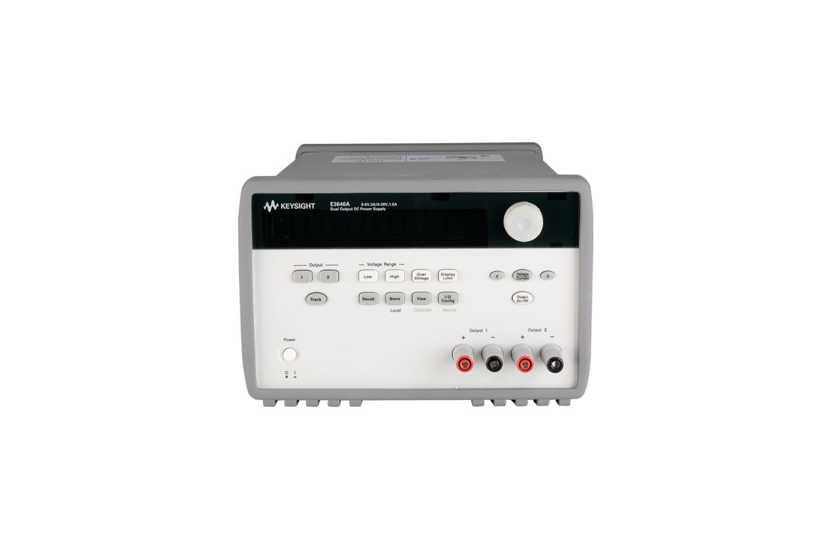 E3647A 60W 双路输出电源，双路 35V，0.8A 或 60V，0.5A