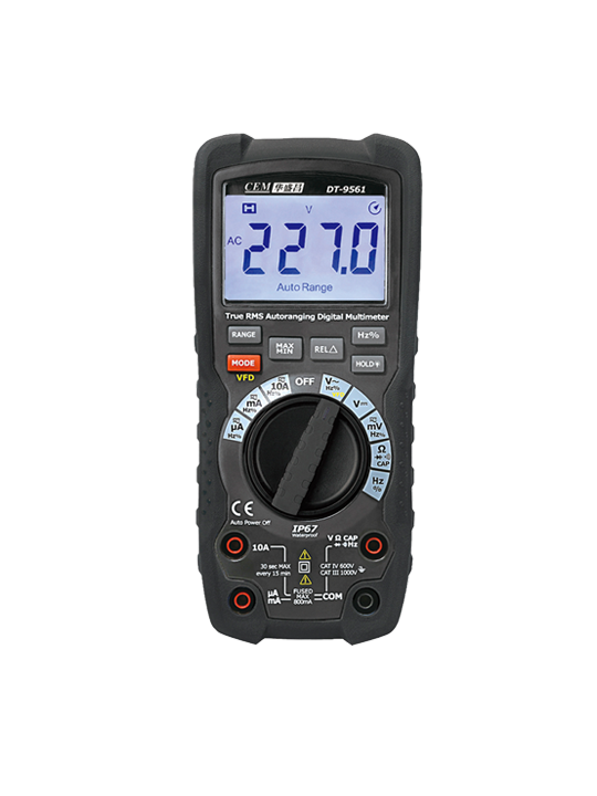 DT-9560/9561/9562工业级6000位真有效值数字万用表