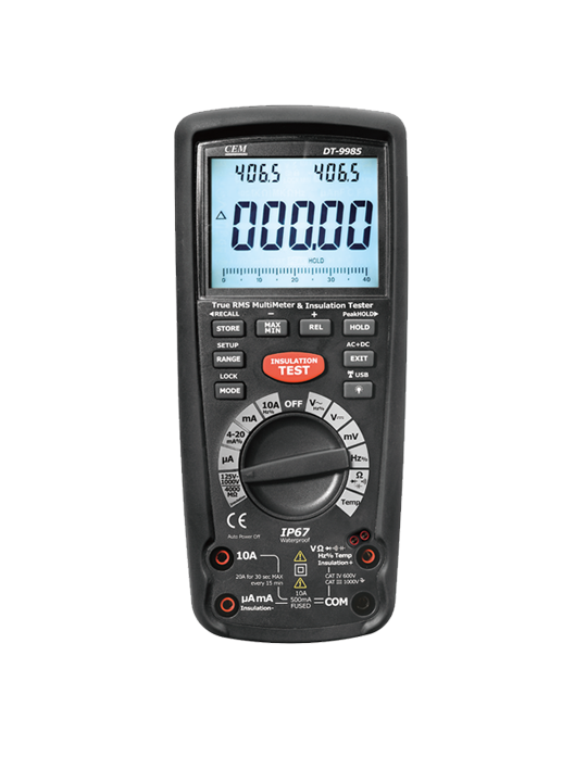 DT-9985专业真有效值多功能万用绝缘表