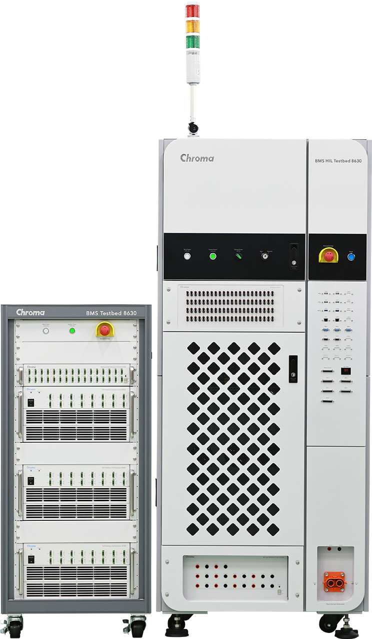 Chroma 8630 电池管理系统功率级硬件在环测试系统