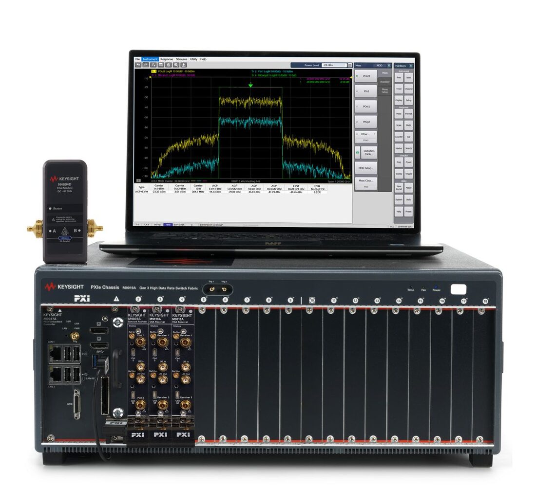 模块化 PXI 矢量网络分析仪: M9818AS| 是德科技Keysight