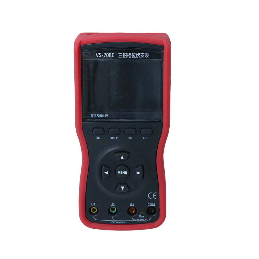 VS-708E 三钳相位伏安表