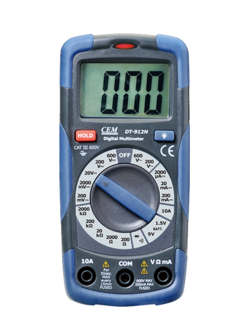 DT-912/912N/914/916/916N紧凑型数字万用表