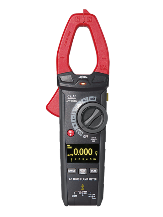 DT-9282 600A真有效值工业级数字钳形表