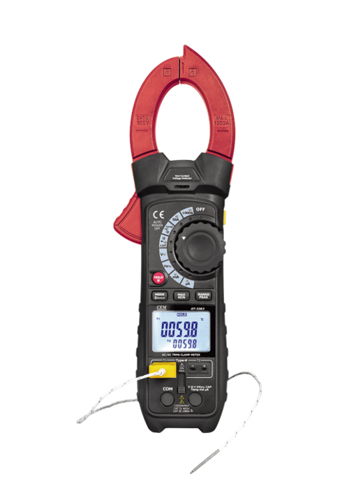 DT-3383系列工业防护型真有效值数字钳形表