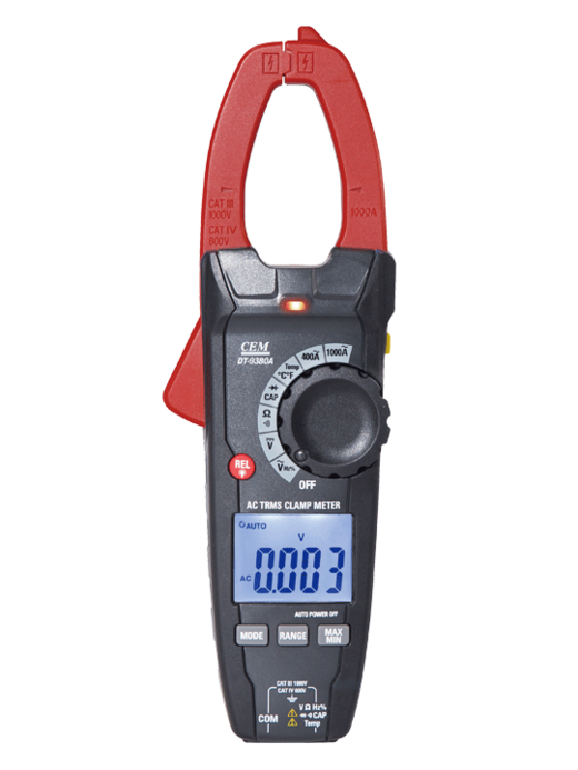DT-9381A 1000A真有效值工业级数字钳形表