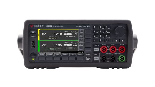 B2962C 6.5位低噪声电源，210 V，3 A，双通道