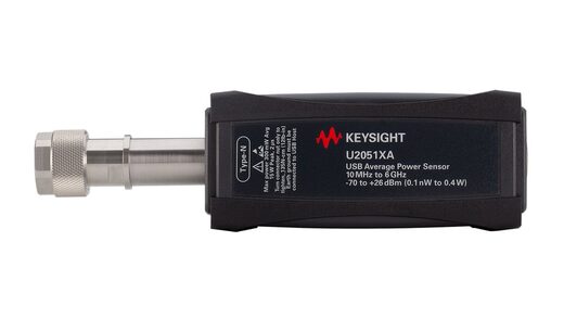 U2051XA 10 MHz 至 6 GHz USB 宽动态范围平均功率传感器