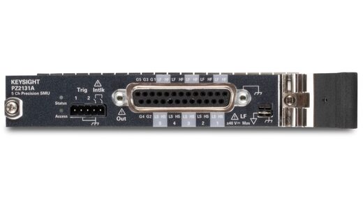 PZ2131A 高通道密度精密型 SMU（10 pA，30 V）