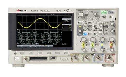 MSOX2014A 混合信号示波器：100 MHz，4 个模拟通道和 8 个数字通道