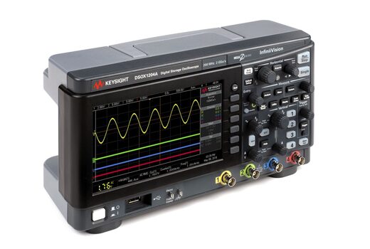 DSOX1204A 示波器：70/100/200 MHz，4 个模拟通道