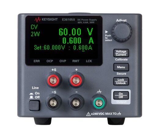 E36105B 直流电源，60V，0.6A，36W