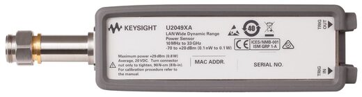 U2049XA 10 MHz 至 33 GHz LAN 峰值功率/平均功率传感器