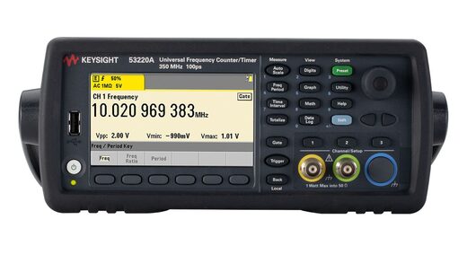 53220A 350 MHz 通用变频器/计数器，12 位/秒，100 ps
