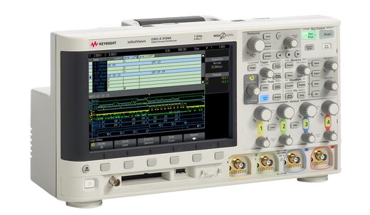 DSOX3104A 示波器：1 GHz，4 个模拟通道