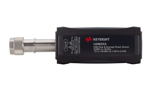 U2062XA 10 MHz 至 18 GHz USB 宽动态范围峰值功率和平均功率传感器