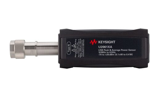 U2061XA 10 MHz 至 6 GHz USB 宽动态范围平均功率/峰值功率传感器