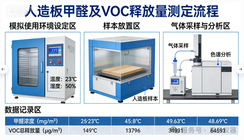 VOC环境测试甲醛及其他挥发性有机化合物（VOC） 的释放