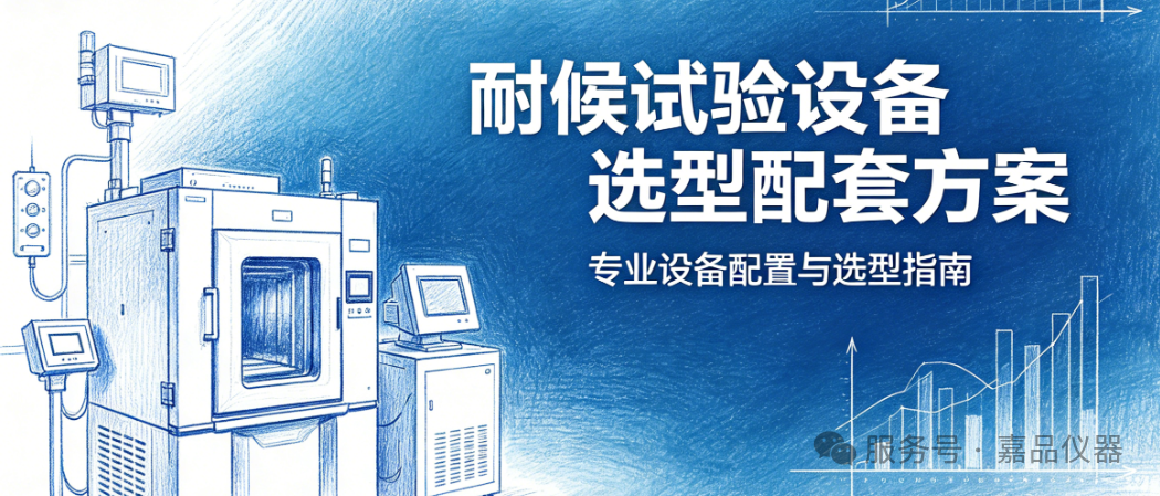 耐候试验设备选型配套方案