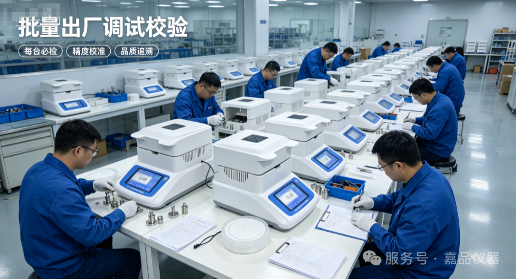 嘉品JP17 卤素快速水分测定仪，快速水分检测，含水率检测标配利器