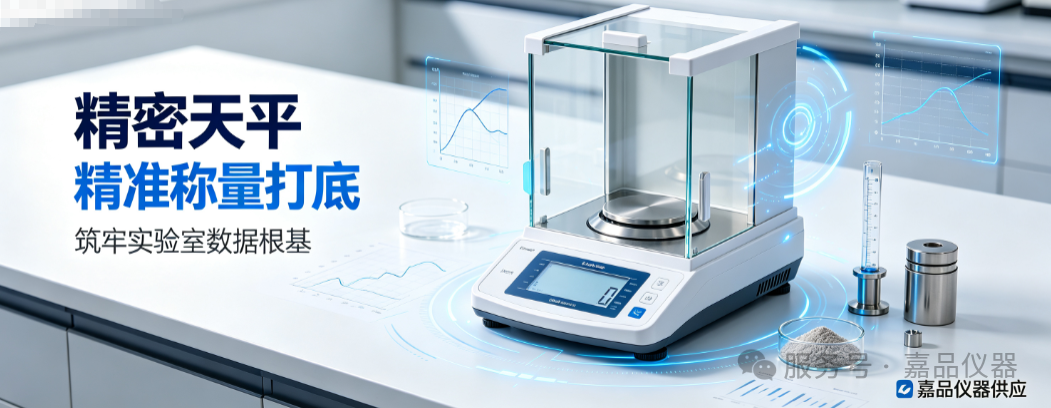 嘉品仪器供应精密天平：精准称量打底，筑牢实验室数据根基