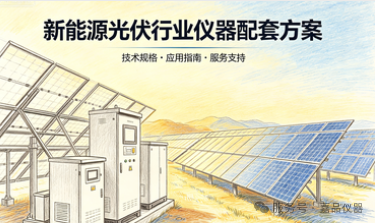 新能源光伏行业：研发→生产→品控→合规认证&教学实训&维修；所需"仪器设备"的配套建议方案